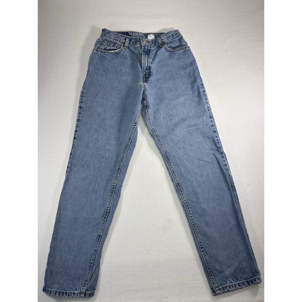 Levi's 550 Women's Jeans 8M Relaxed Fit Tapered Leg High Rise Light Wash Denim